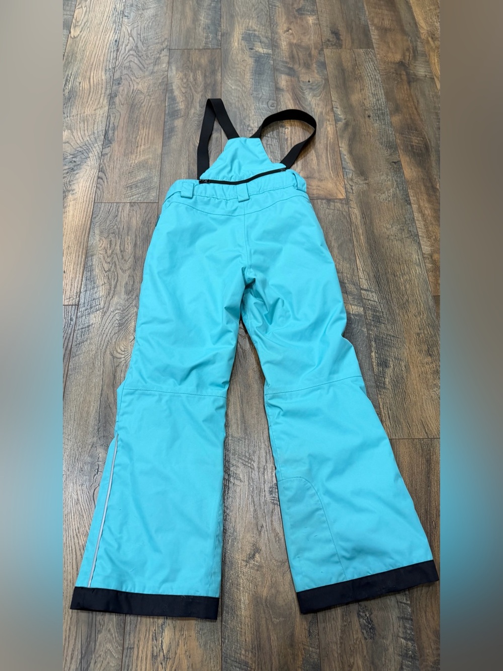 Reima Terrie Ski Snowboard Pants Girl’s Size 10 / 140, Turquoise Reimatec Winter - Picture 8 of 10
